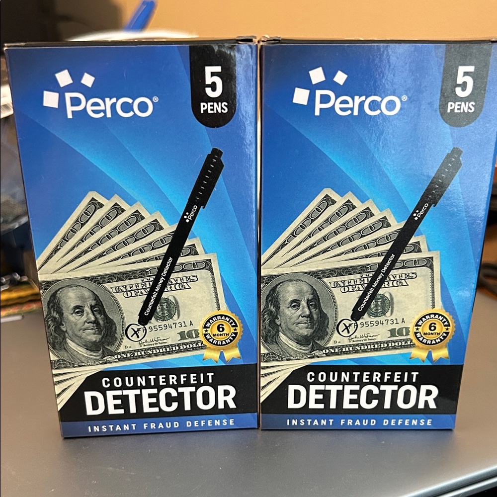 Perco Counterfeit Detector Pens